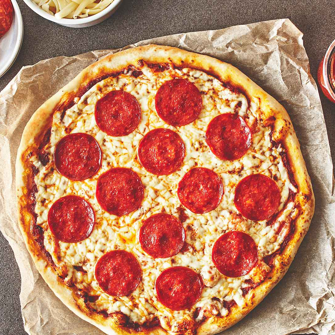 pepperoni cheese pizza 1